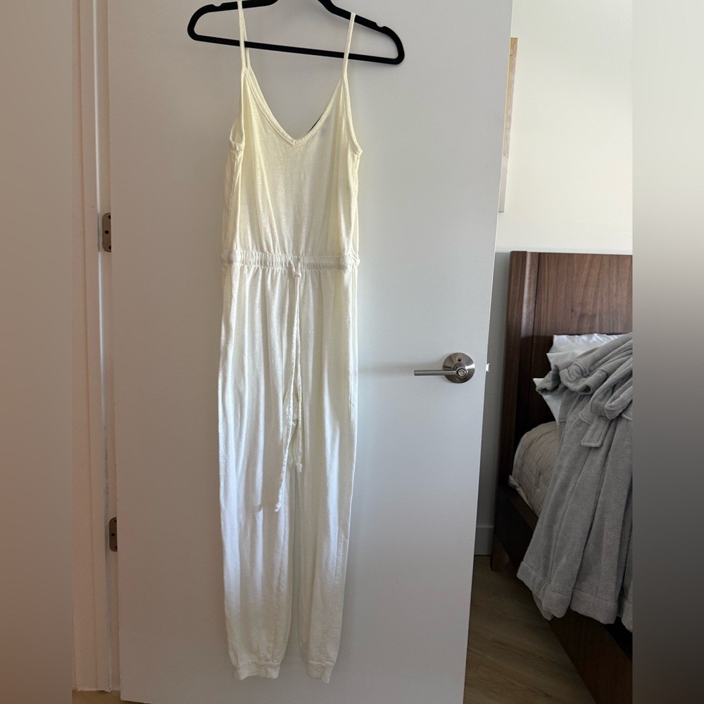 Elegant Cream Jumpsuit